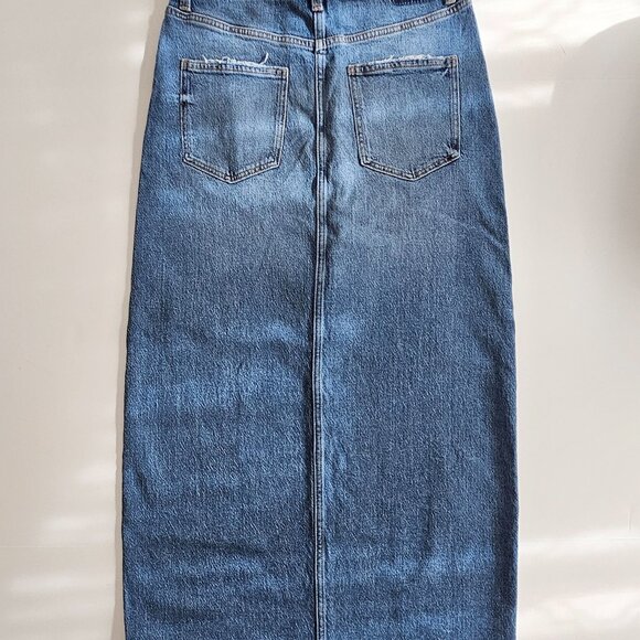 ZARA DENIM SKIRT - Picture 6 of 11